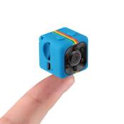 (#33) SQ11 Mini DV HD 1080P 2MP Sport Recorder Camera with Holder, Support Monitor Detection & IR Night Vision & TF Card(Blue)