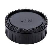 Bouchon arriÃ¨re d'objectif + de boitier pour Leica M