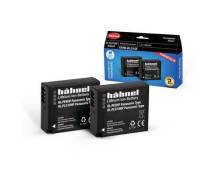 Hähnel HL-PLG10, 2er Batterie pour appareil photo Remplace laccu dorigine DMW-BLG10E 7.2 V 1000 mAh