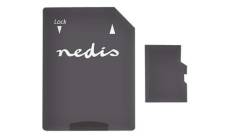 Nedis MMSD32100BK - Carte mémoire flash (adaptateur microSDHC - SD inclus(e)) - 32 Go - UHS-I / Class10 - microSDHC UHS-I - noir