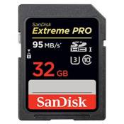Sandisk extreme pro 32 go carte mémoire sdhc classe 10 u3 sdsdxpa-032g-ffp [emballage « déballer sans s'énerver par amazon »]