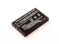 Batterie compatible FUJ NP-60, Li-ion, 3,7V, 1100mAh, 4,1Wh