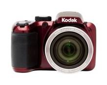 Kodak PIXPRO Astro Zoom AZ401 - Appareil photo numérique - compact - 16.15 MP - 720 p / 30 pi/s - 40x zoom optique - rouge