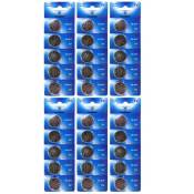 Lot de 30 Piles bouton plates lithium type CR2477 3V - Visiodirect -