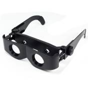 Télescope portatif de style de lunettes de jumelles pour le concert de randonnée de pêche