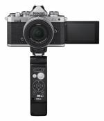 Appareil photo hybride Vlogger Kit Nikon Z FC + Z DX 16-50mm f/3.5-6.3 Vintage Silver + micro Sennheiser MKE 200 + Smallrig tripod grip + télécommande