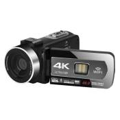 Caméscope AF6 4K Ultra HD 48MP zoom 18x Écran IPS 3.0 Wifi Noir