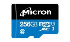 Micron - Carte mémoire flash - 256 Go - A1 / UHS-I U1 / Class10 - microSDXC UHS-I