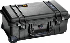 PELI 1510 valise à roulettes professionnelle résistante aux chocs, étanche à l'eau et à la poussière IP67, capacité 27L, fabriquée en Allemagne, avec 