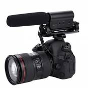 Takstar SGC-598 Micro d’Interview pour Appareil Photo Nikon/Canon/caméscope DV