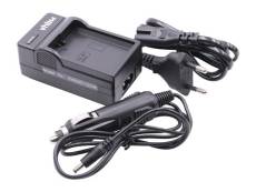 Vhbw Chargeur de batterie compatible avec Nikon EN-EL14 appareil photo digital, camcoder, DSLR- batterie d'action cam