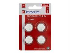 Verbatim - Batterie 4 x CR2025 - Li