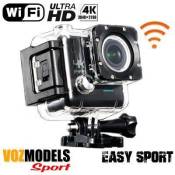 Caméra sport Ultra HD 4K WiFi étanche VOZMODELS Easy Sport 4K