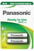 Pack de 2 piles rechargeables Panasonic Evolta AA Ni-MH LR06