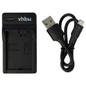 Vhbw Chargeur USB de batterie compatible avec Canon LP-E5 batterie appareil photo digital, DSLR, action cam