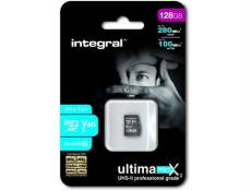 Integral UltimaPro X2 - Carte mémoire flash - 128 Go - Video Class V60 / UHS-II - microSDXC UHS-II