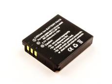 Batterie compatible PAN CGA-S005, DMW-BCC12, Li-ion, 3,7V, 1000mAh, 3,7Wh