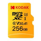 Kodak mini carte TF carte mémoire 256 Go carte micro sd haute vitesse C10 u3 V30