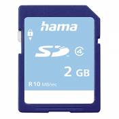 Hama Carte mémoire Photo (SD pour photo / Classe 4, 2 GB - 10 MB/s) Bleu