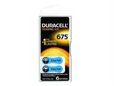 Duracell Hearing Aid - Batterie 6 x 675 - bleu