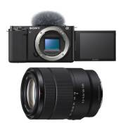 Sony appareil photo hybride alpha zv-e10 noir + 18-135