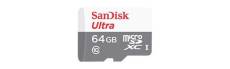 SanDisk Ultra - Carte mémoire flash (adaptateur microSDXC vers SD inclus(e)) - 64 Go - UHS Class 1 / Class10 - microSDXC UHS-I
