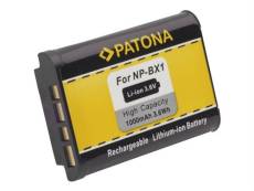 PATONA - Batterie - Li-Ion - 1000 mAh - pour Sony ZV-1, ZV-1F; Cyber-shot DSC-HX95, HX99, RX100, WX700; VLOGCAM ZV-1G