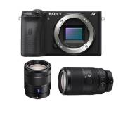 Sony appareil photo hybride alpha 6600 noir + 16-70 + 70-350mm