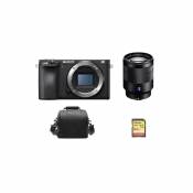 Sony SONY A6500 Black + SEL 24-70MM F4 ZA OSS + 64GB SD card + camera Bag