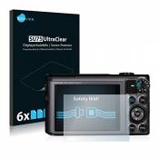 Savvies Protection Ecran Compatible avec Canon PowerShot SX720 HS (6 Pièces) - Film Protection Ultra Clair