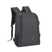 'Rivacase 7490 SLR Backpack - Sac à Dos pour Appareil Photo Reflex numérique jusqu'à 15.6, Noir
