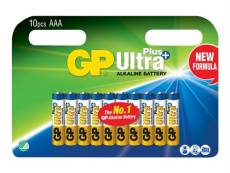 GP Ultra Plus 24AUP - Batterie 10 x AAA - Alcaline