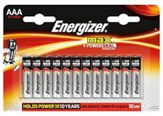 Groupe Energizer LR03 Max Blister de 12 Piles AAA
