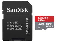 SanDisk Ultra microSDHC 32 Go Class 10 + adaptateur SD