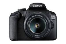 Reflex Canon EOS 2000D Noir + Objectif EF-S 18-55 mm f/3.5-5.6 IS II