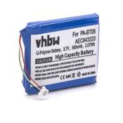 Vhbw Batterie compatible avec Beats Solo Pro Wireless casque audio, écouteurs sans fil (560mAh, 3,7V, Li-polymère)