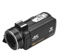 Caméscope Vidéo 4K WiFi Enregistreur DV 56MP noir