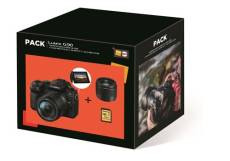 Pack Fnac Appareil photo hybride Panasonic Lumix G90 noir + G Vario 14-140mm f/3.5-5.6 Asph + Lumix G 25 mm f/1.7 + Carte SD 32 Go