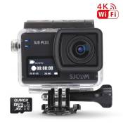 SJCAM SJ8 PLUS Cam Caméra sportif 4K 30FPS 2.33 écran tactile 64Go microSD incluse