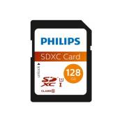 Carte mémoire Philips SDXC UHS-I U1 128 Go Noir
