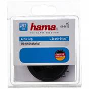 Hama Bouchon d'objectif "Super-Snap" (pour monture à pression, mécanisme de serrage en surface, capuchon pour objectif de 52mm, pour Nikon, Canon, Oly