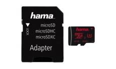 Hama - Carte mémoire flash (adaptateur microSDXC vers SD inclus(e)) - 64 Go - UHS Class 3 - microSDXC UHS-I