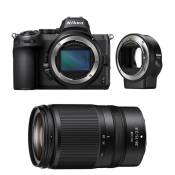 Nikon appareil photo hybride z5 + z 28-75mm f/2.8 + ftz II adaptateur