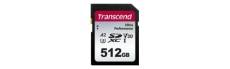Transcend 340S - Carte mémoire flash - 256 Go - A2 / Video Class V30 / UHS-I U3 - SDXC UHS-I