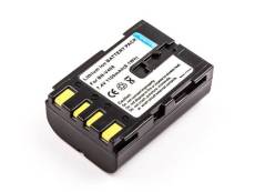 Batterie compatible JVC BN-V408, Li-ion, 7,4V, 1100mAh, 8,1Wh, dark grey
