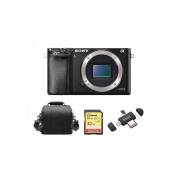 Sony SONY A6000 Body Black + 32GB SD card + camera Bag + Memory Card Reader