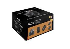 Pack Fnac Appareil photo Hybride Sony A6400 Noir + Objectif E PZ 16-50 mm f/3.5-5.6 OSS + Objectif E 55-210 mm f/4.5-6.3 OSS + chargeur externe + 2ème