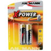 ANSMANN X-POWER Mignon AA - Batterie 2 x type AA - Alcaline