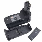 DSTE Télécommande Vertical Batterie Poignée Titulaire Compatible pour Canon EOS 5D Mark IV 4 Digital Caméra comme BG-E20
