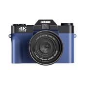 LINFE Appareil photo numérique haute définition Micro SLR 4K Selfie 32GB - Bleu